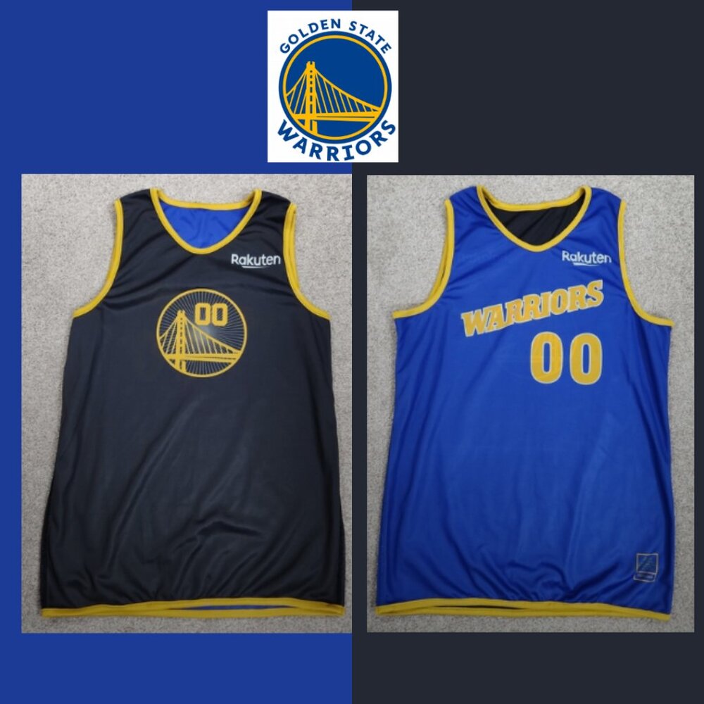 Golden State Warriors Inside Out Rakuten Reversible Jersey